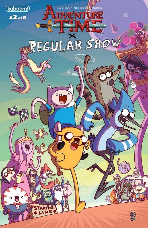 ADVENTURE TIME REGULAR SHOW #2 SUBSCRIPTION MORRISON VARIANT