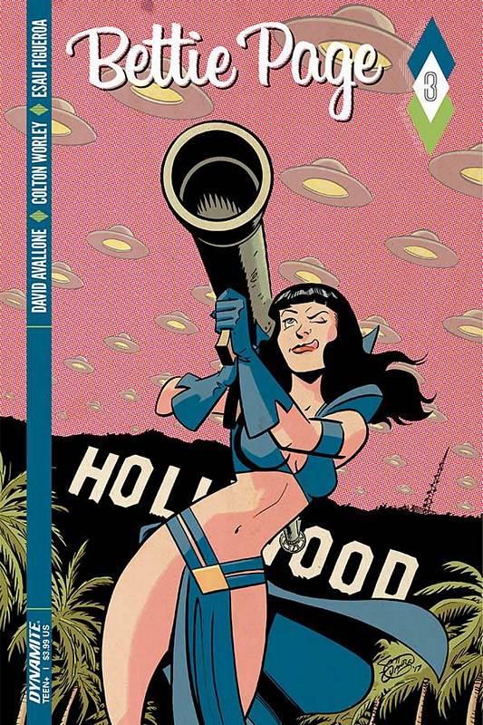 BETTIE PAGE #3 CVR B CHANTLER