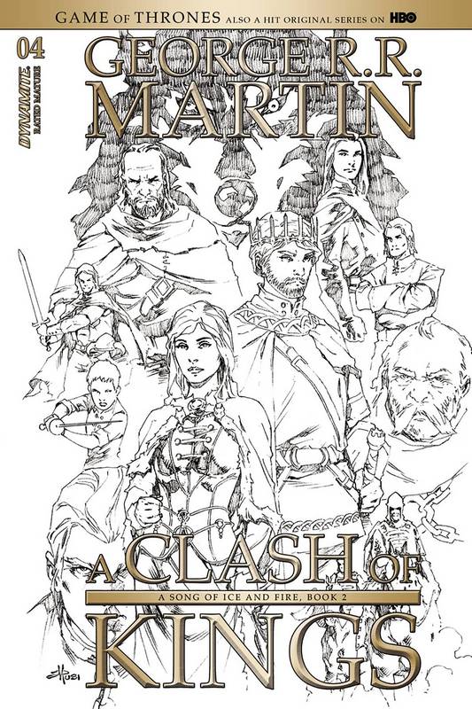 GAME OF THRONES CLASH OF KINGS #4 CVR D 1:15 VARIANT (MR)