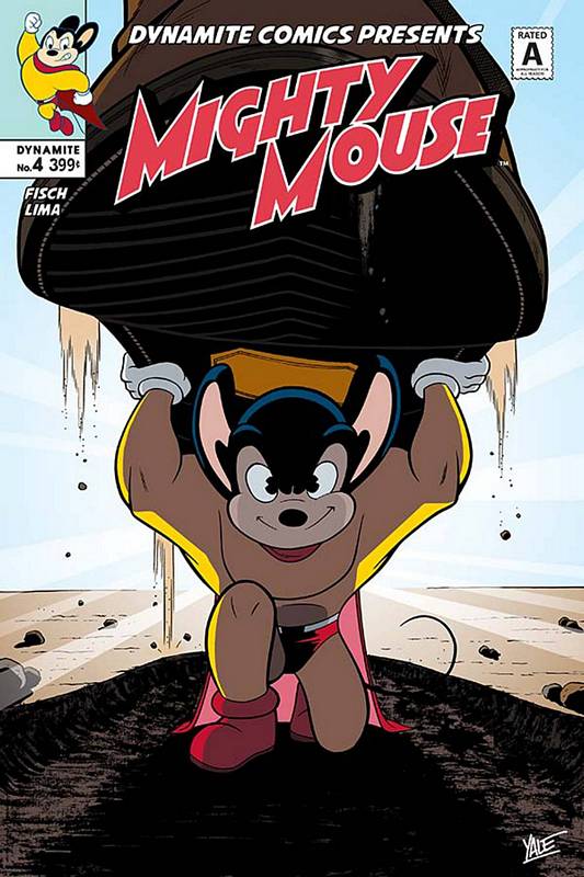 MIGHTY MOUSE #4 CVR B STEWART