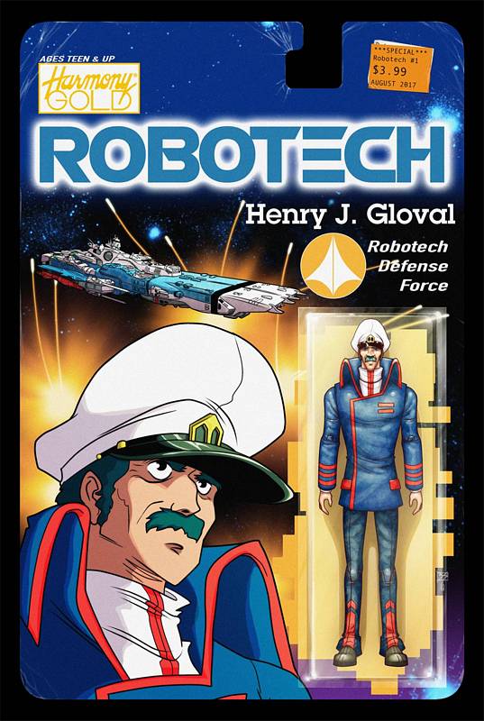 ROBOTECH #3 CVR C ACTION FIGURE VARIANT