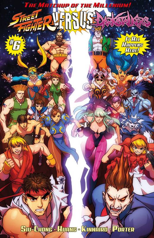 STREET FIGHTER VS DARKSTALKERS #6 (OF 8) CVR C 1:10 VARIANT