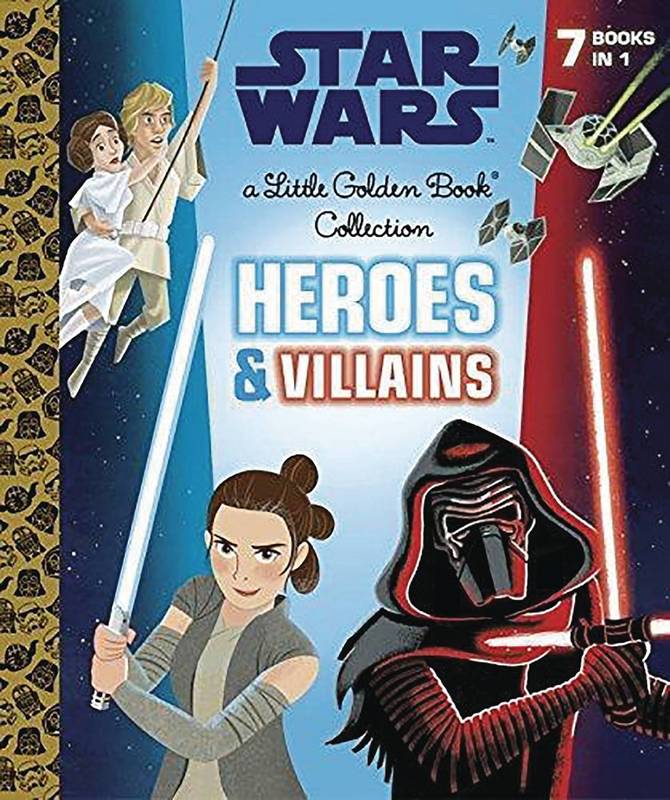 STAR WARS LITTLE GOLDEN BOOK COLLECTION HEROES AND VILLAINS