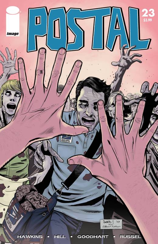 POSTAL #23 CVR B WALKING DEAD #51 TRIBUTE VARIANT (MR)