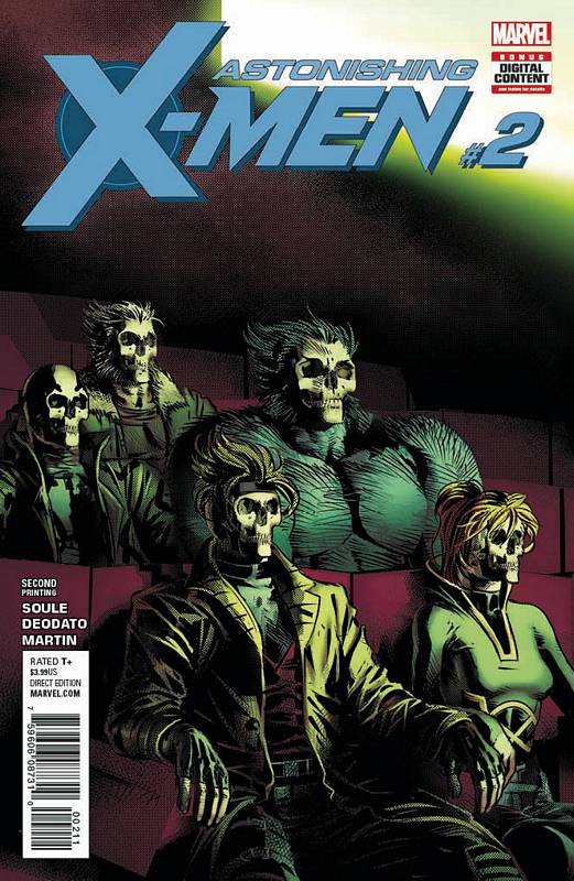 ASTONISHING X-MEN #2 2ND PTG DEODATO VARIANT