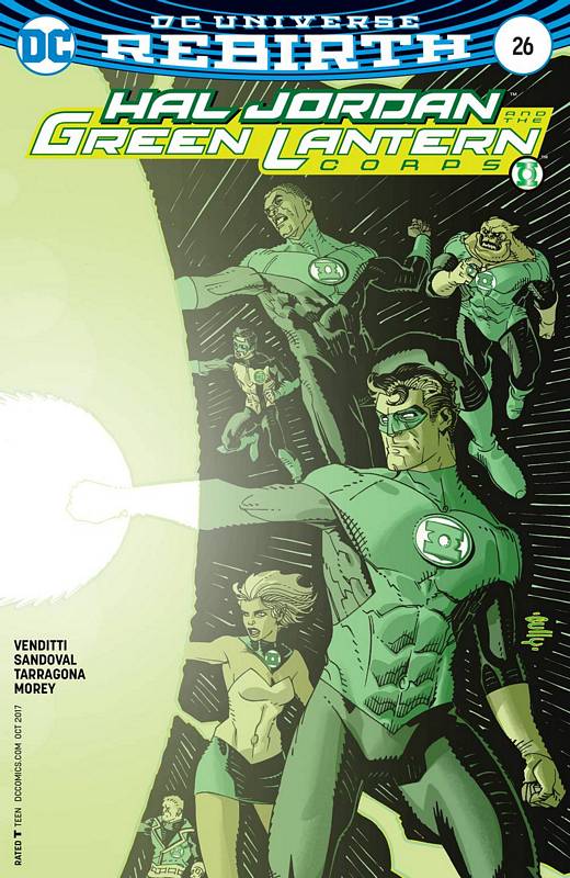 HAL JORDAN AND THE GREEN LANTERN CORPS #26 VARIANT ED