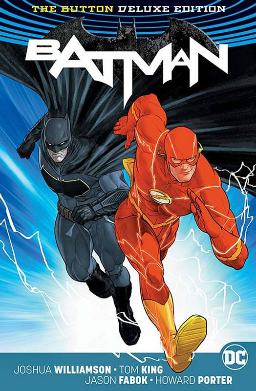 BATMAN FLASH THE BUTTON DELUXE ED HARDCOVER INTL ED (REBIRTH)