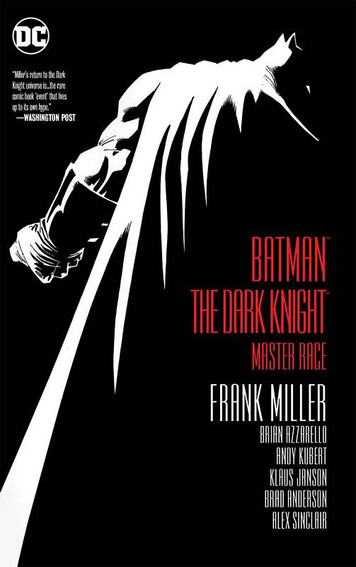 BATMAN DARK KNIGHT MASTER RACE HARDCOVER