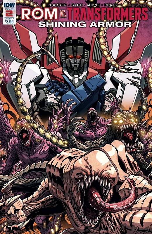 ROM VS TRANSFORMERS SHINING ARMOR #2 CVR A MILNE