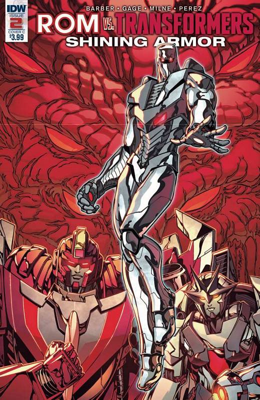 ROM VS TRANSFORMERS SHINING ARMOR #2 CVR C SEARS