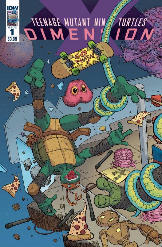 TMNT DIMENSION X #1 CVR A PITARRA