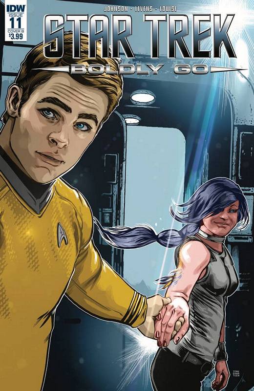 STAR TREK BOLDLY GO #11 CVR B SHASTEEN