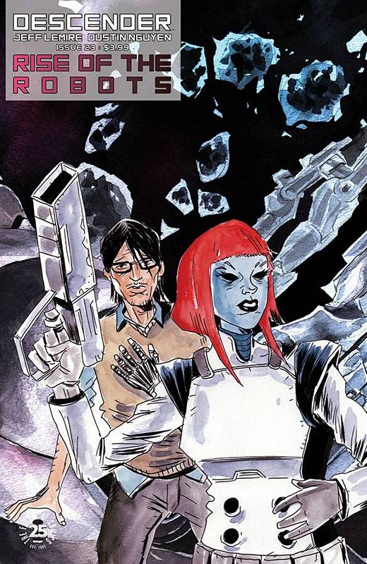 DESCENDER #23 CVR B INTERLOCKING LEMIRE & NGUYEN