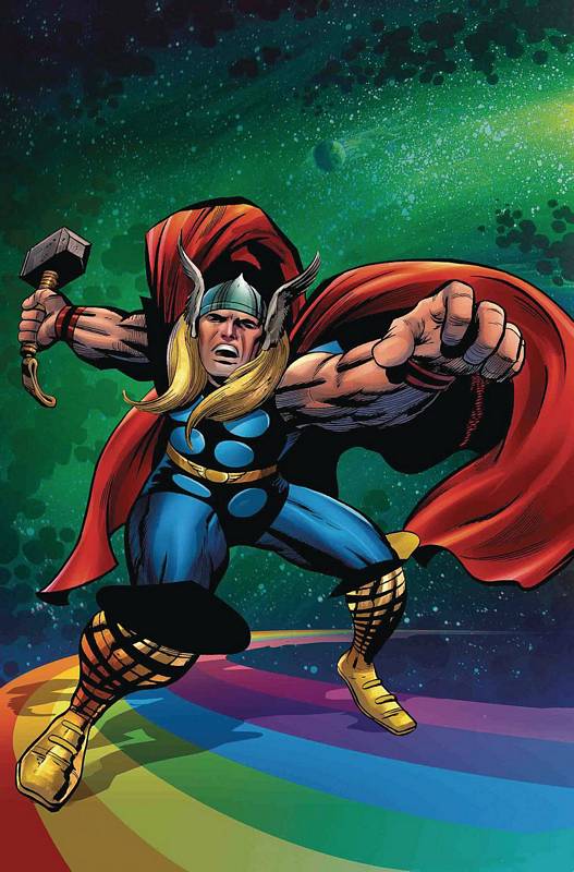 GENERATIONS UNWORTHY THOR & MIGHTY THOR #1 1:10 KIRBY 100 VARIANT