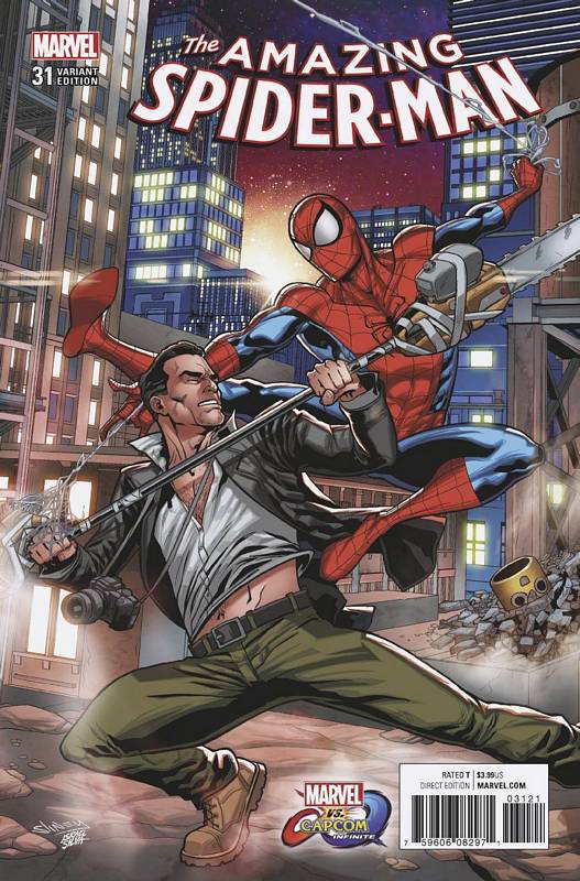 AMAZING SPIDER-MAN #31 MARVEL VS CAPCOM VARIANT