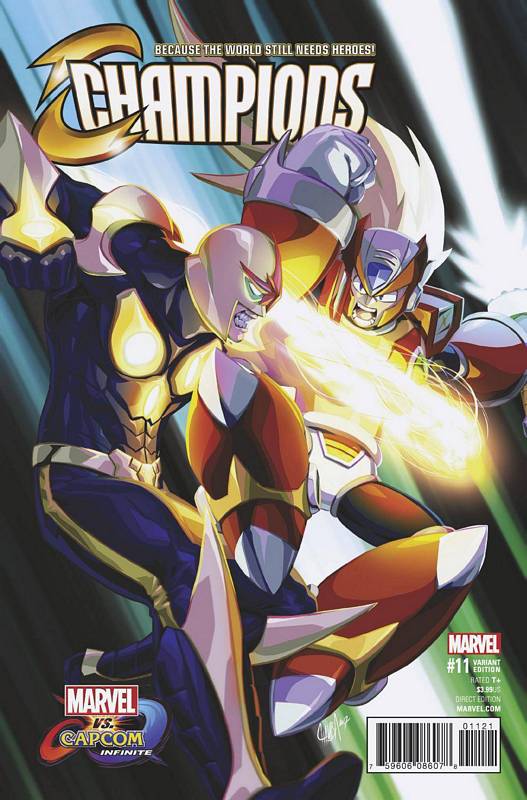 CHAMPIONS #11 MARVEL VS CAPCOM VARIANT