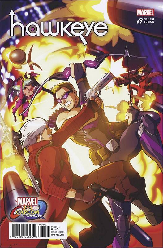 HAWKEYE #9 MARVEL VS CAPCOM VARIANT