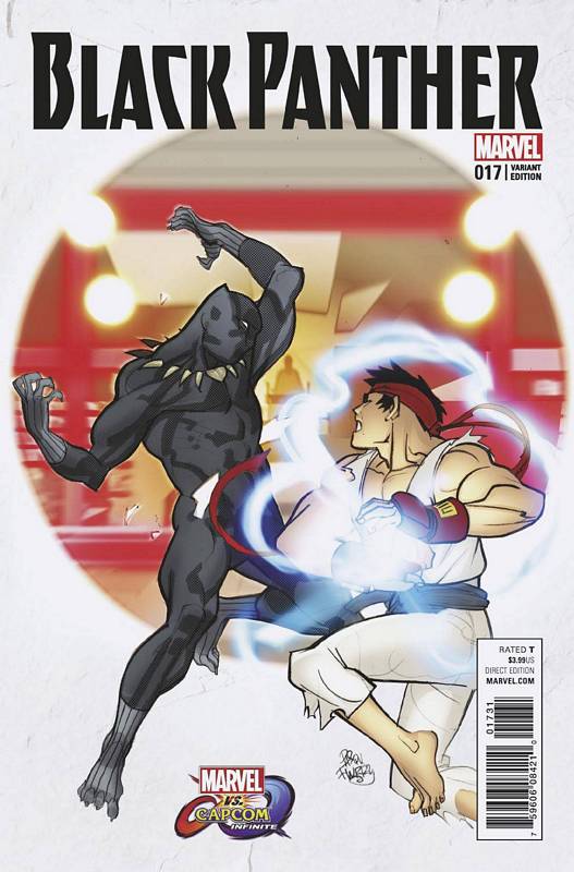 BLACK PANTHER #17 MARVEL VS CAPCOM VARIANT