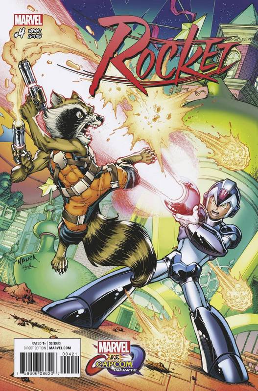 ROCKET #4 MARVEL VS CAPCOM VARIANT