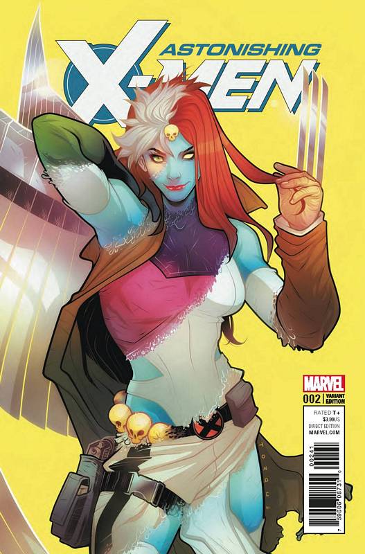 ASTONISHING X-MEN #2 TORQUE CHARACTER VARIANT