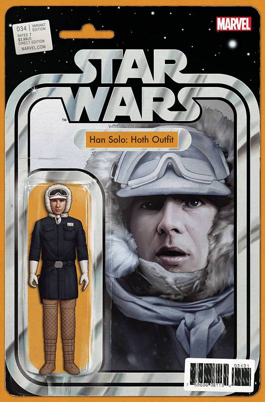 STAR WARS #34 CHRISTOPHER ACTION FIGURE VARIANT