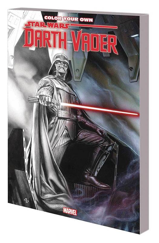 COLOR YOUR OWN STAR WARS DARTH VADER