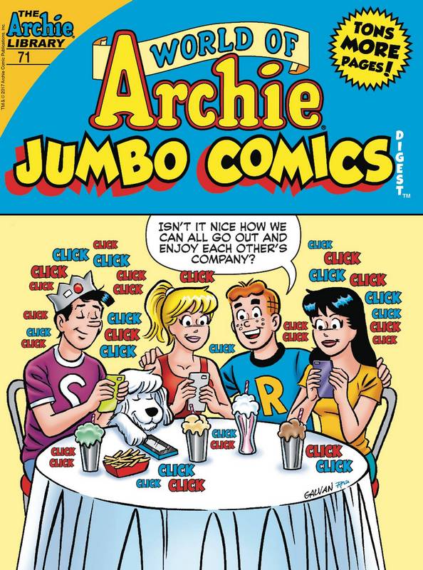 WORLD OF ARCHIE JUMBO COMIC DIGEST #71