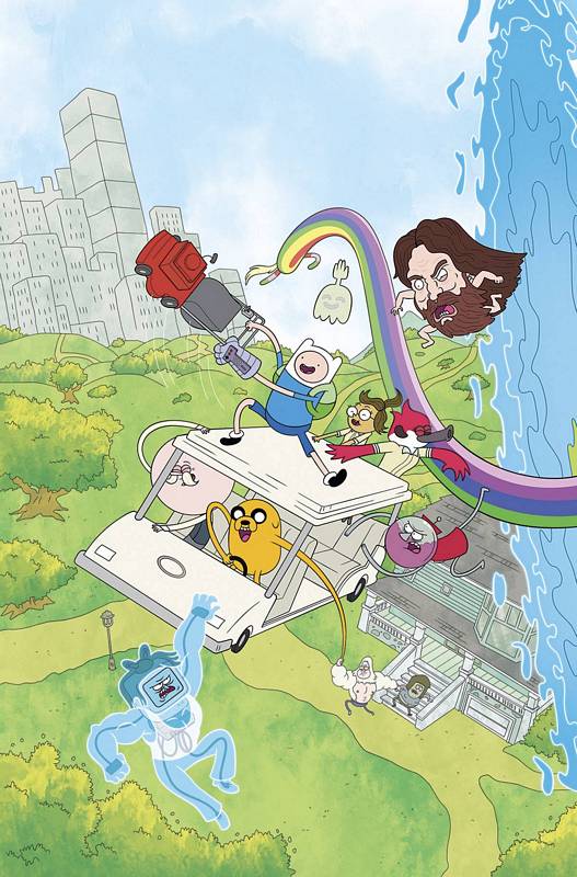 ADVENTURE TIME REGULAR SHOW #1 MAIN & MIX