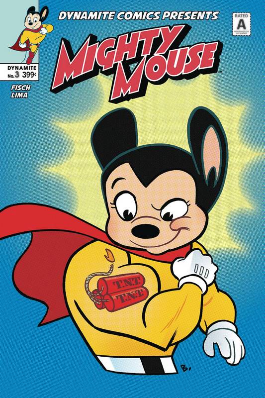 MIGHTY MOUSE #3 CVR B BONE