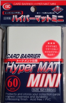 KMC HYPER MATTE MINI SLEEVES (WHITE)