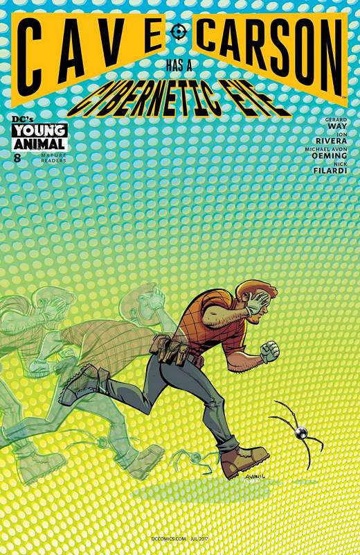 CAVE CARSON HAS A CYBERNETIC EYE #8 (MR)