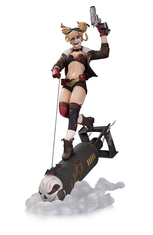 DC BOMBSHELLS HARLEY QUINN DELUXE STATUE