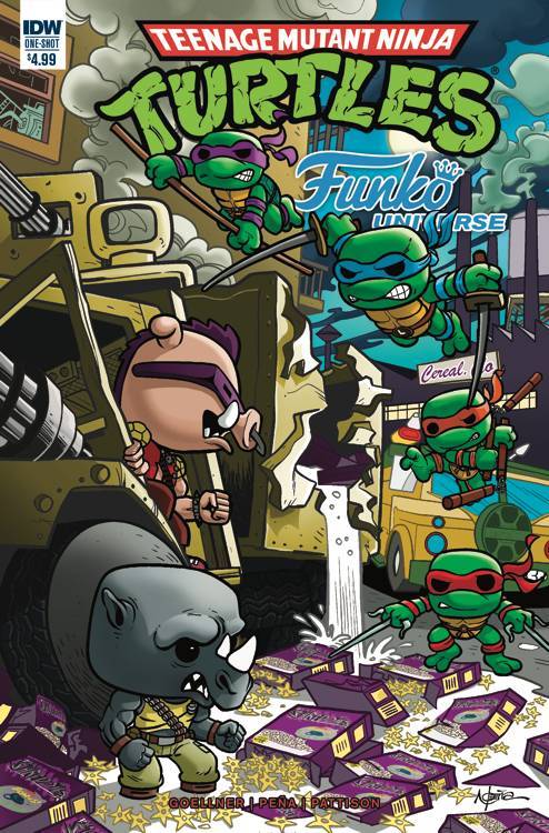 TEENAGE MUTANT NINJA TURTLES FUNKO UNIVERSE