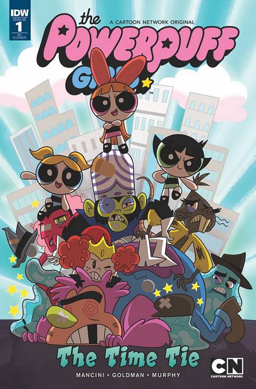 POWERPUFF GIRLS TIME TIE #1 (OF 3) 1:10 VARIANT