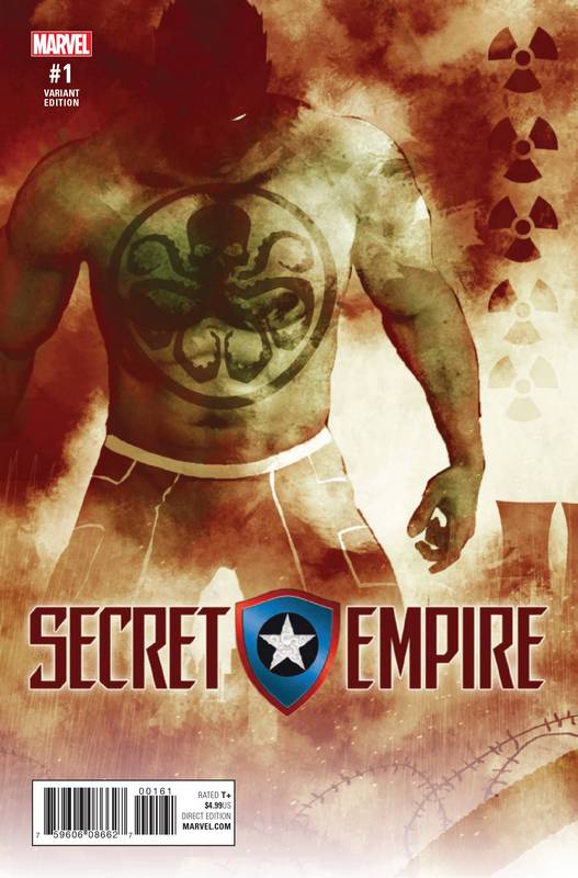 SECRET EMPIRE #1 (OF 9) SORRENTINO HYDRA HEROES VARIANT