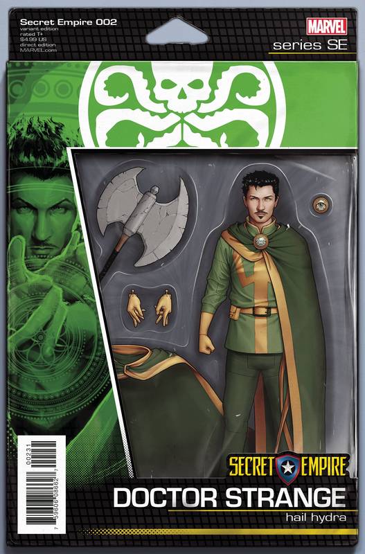 SECRET EMPIRE #2 (OF 9) CHRISTOPHER ACTION FIGURE VARIANT