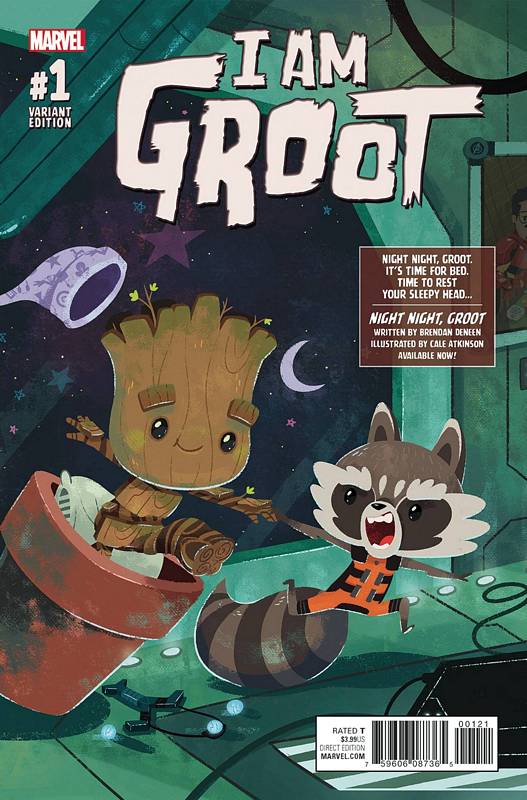 I AM GROOT #1 1:10 NIGHT NIGHT GROOT VARIANT