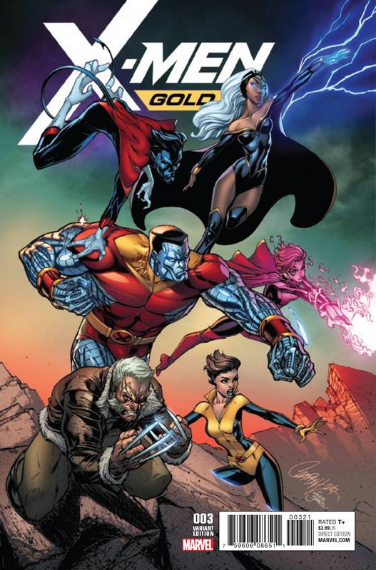 X-MEN GOLD #3 1:25 J. SCOTT CAMPBELL VARIANT