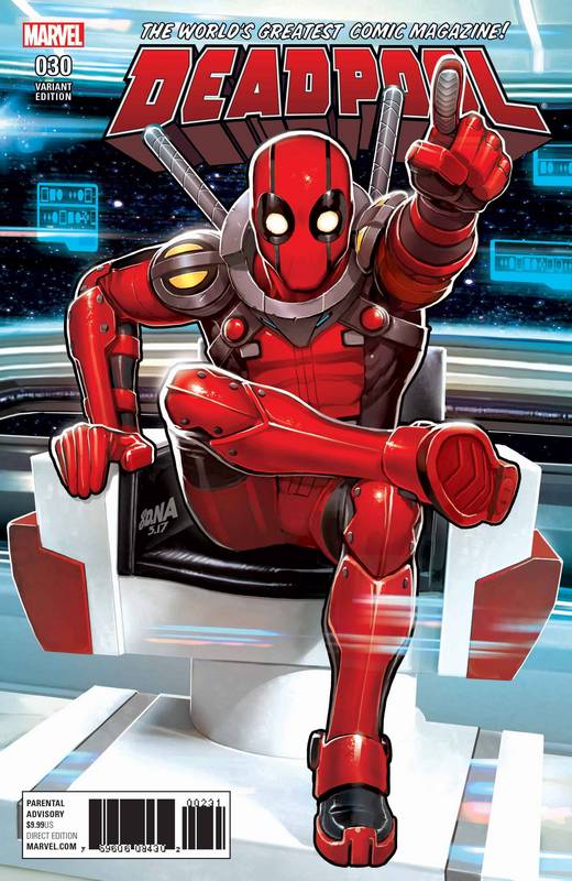 DEADPOOL #30 NAKAYAMA VARIANT