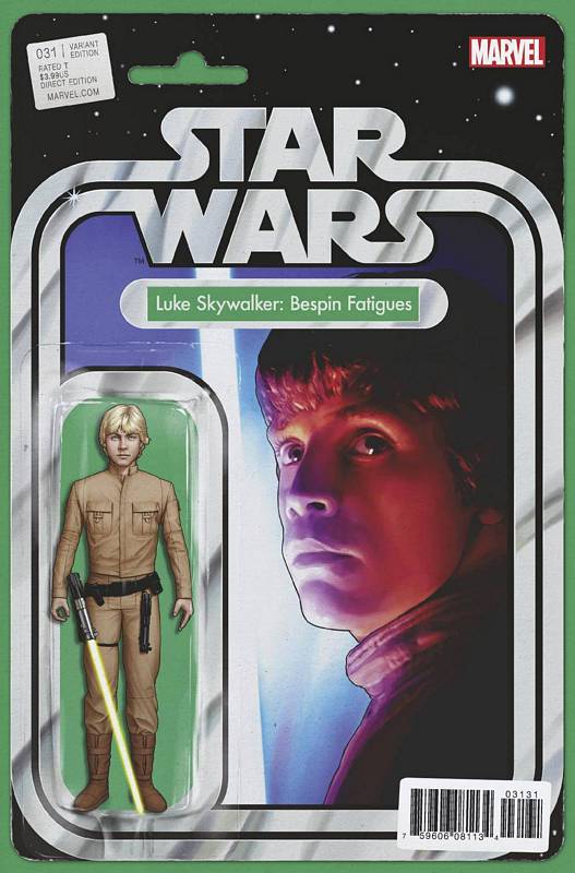 STAR WARS #31 CHRISTOPHER ACTION FIGURE VARIANT