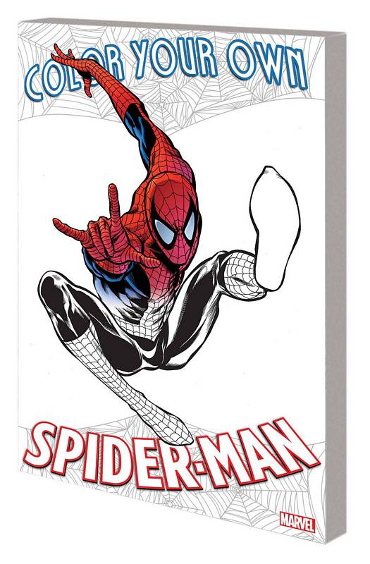 COLOR YOUR OWN SPIDER-MAN TP