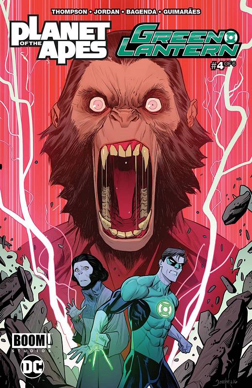 PLANET OF APES GREEN LANTERN #4 MAIN CVR