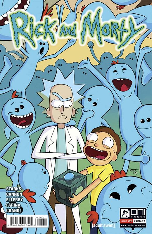 RICK & MORTY #26 INCV VARIANT FRIDOLFS