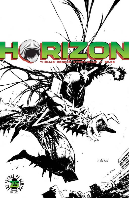 HORIZON #11 CVR C SPAWN MONTH B&W VARIANT (MR)