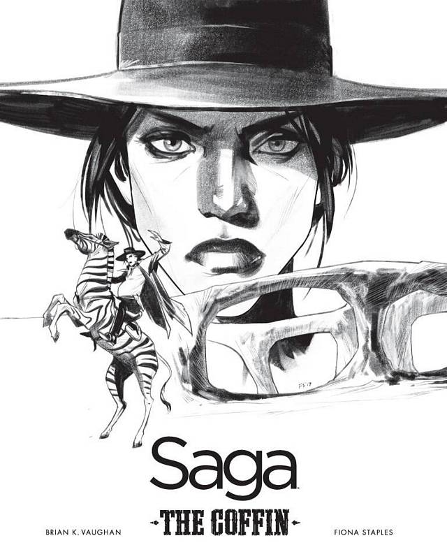 SAGA #43 1:200 B&W PRINT