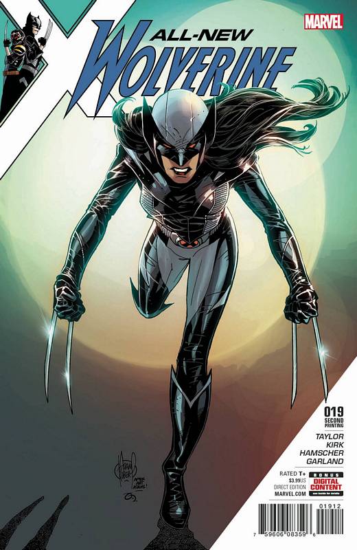 ALL NEW WOLVERINE #19 KUBERT 2ND PTG VARIANT