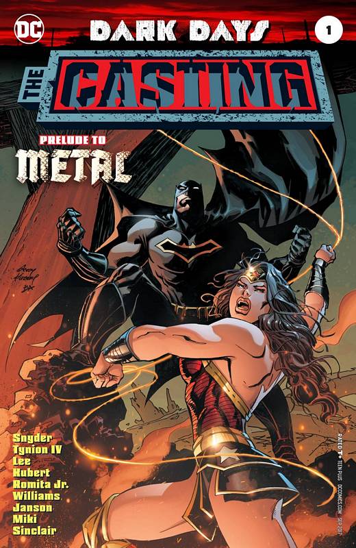 DARK DAYS THE CASTING #1 KUBERT VARIANT ED