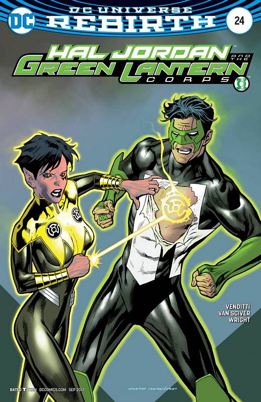 HAL JORDAN AND THE GREEN LANTERN CORPS #24 VARIANT ED