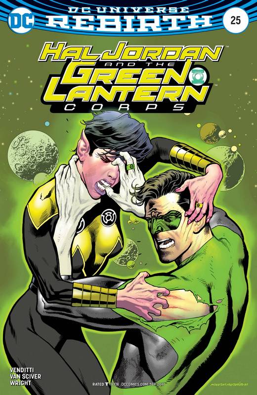 HAL JORDAN AND THE GREEN LANTERN CORPS #25 VARIANT ED