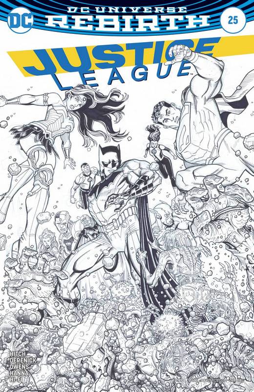 JUSTICE LEAGUE #25 VARIANT ED